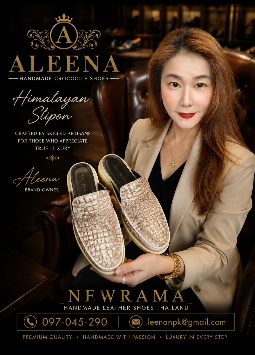  aleena custom made crocodile 