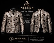  aleena leather custom made python 