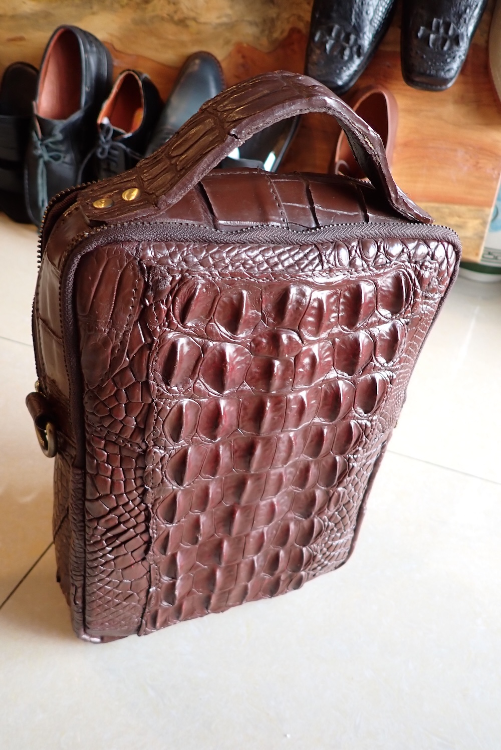  bags leather crocodile custom made 