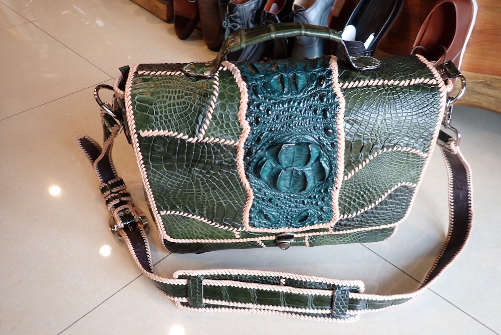  bags leather custom made crocodile 
