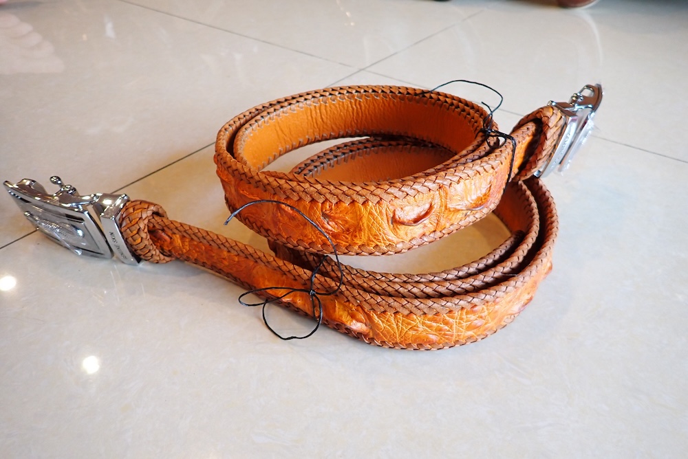  belts crocodile leather 