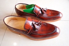  cow shoes custom made leather 
