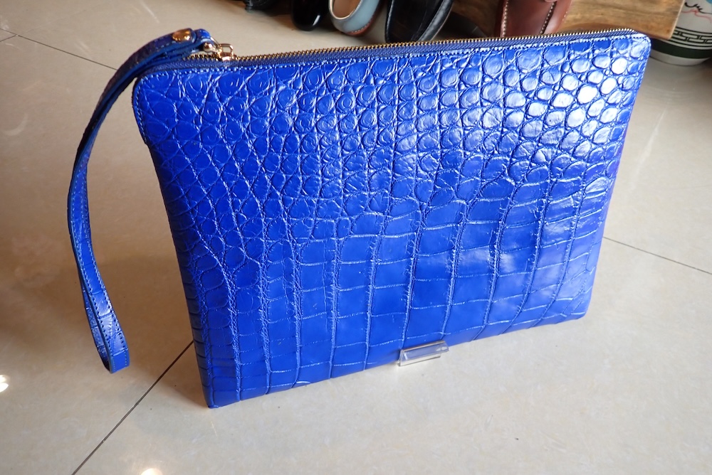  crocodile bag custom made thailand 