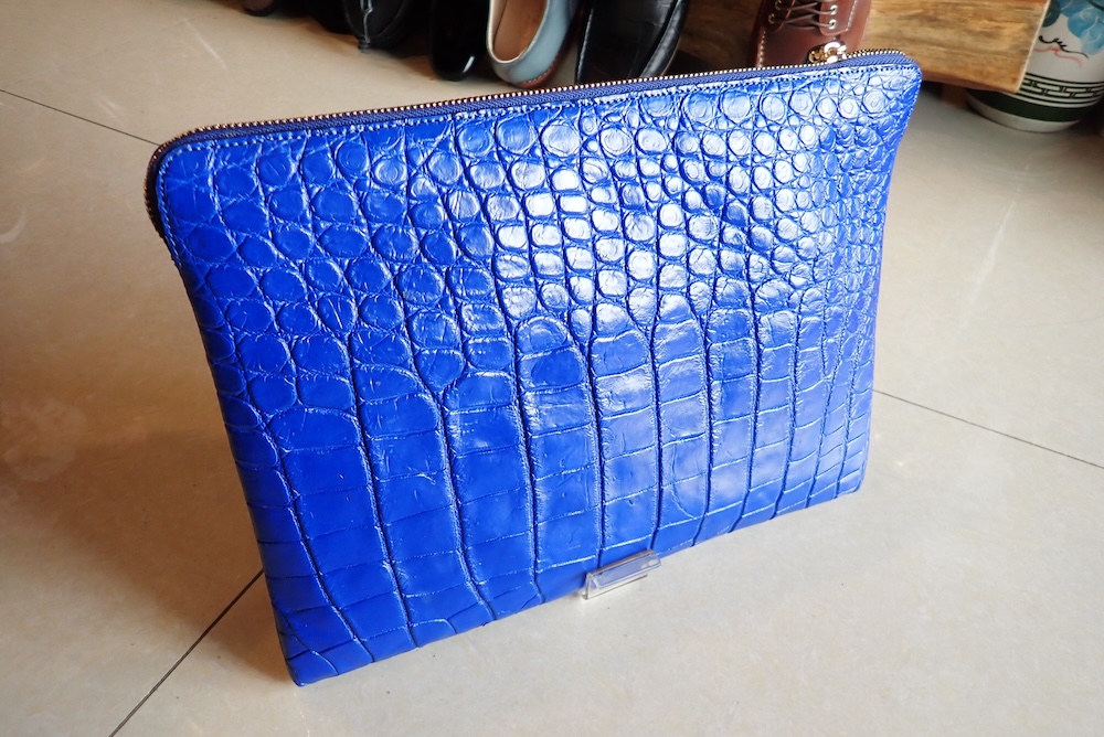  crocodile bag custom made leather thailand 