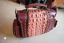  crocodile bag hand made thailand 