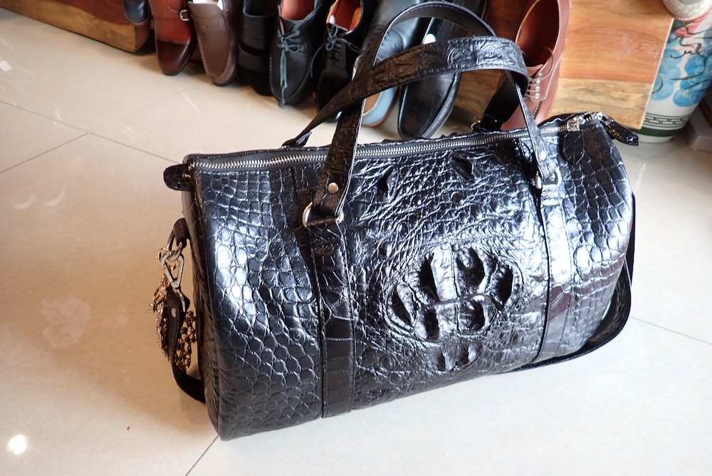  crocodile bag hand made 