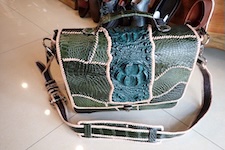  crocodile bag leather custom made 
