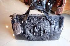  crocodile bag leather hand made 