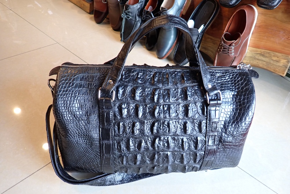  crocodile bag leather custom made 