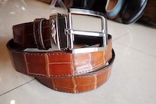  crocodile belt leather custom made 