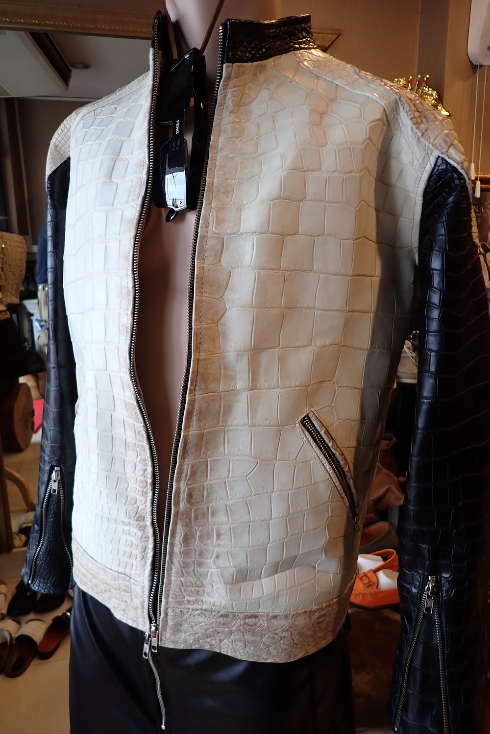  crocodile bag leather custom made 