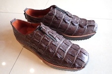  crocodile shoes custom made leather thailand 