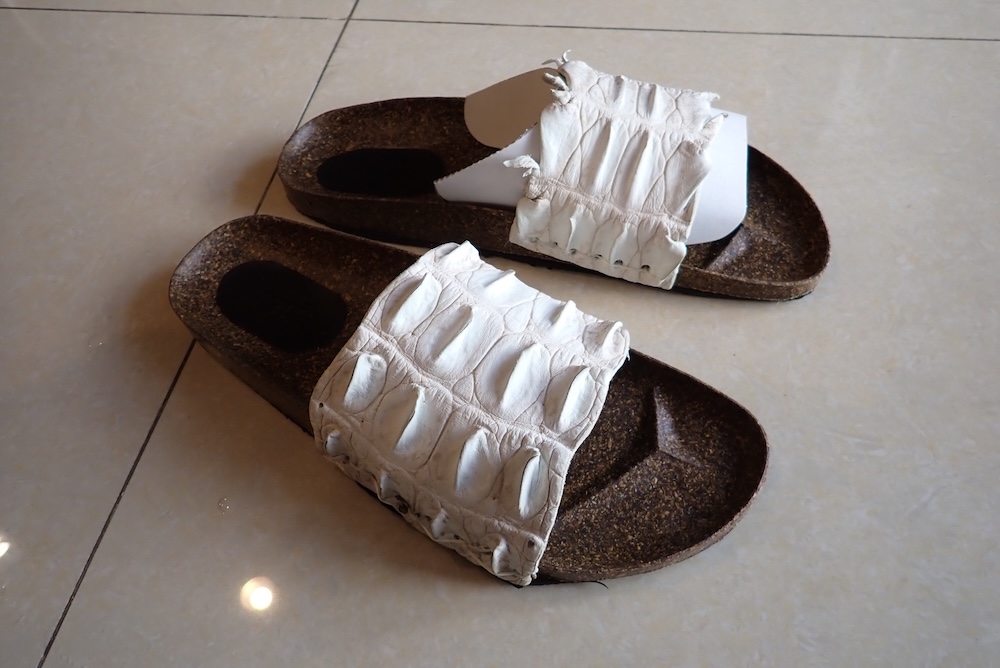  crocodile shoes hand made bangkok 