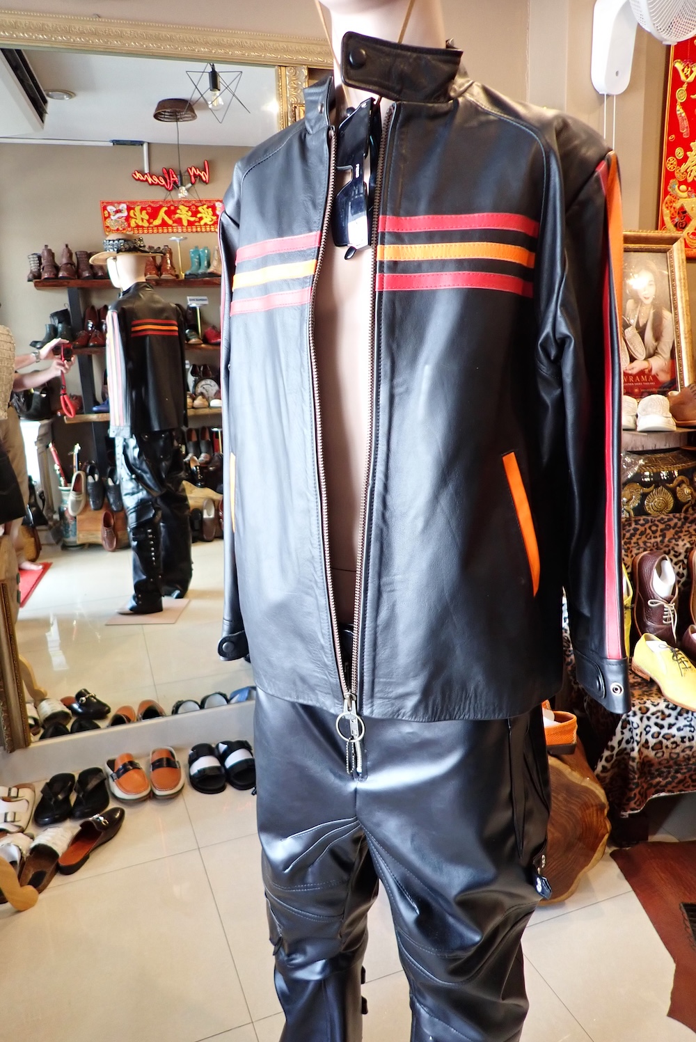  jackets cow custom made 