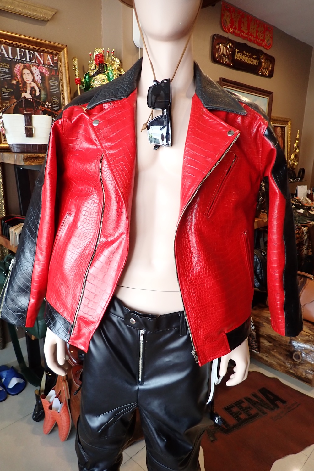  jackets crocodile hand made 