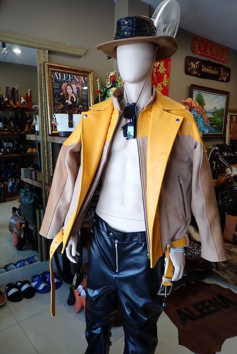  jackets leather hand made 
