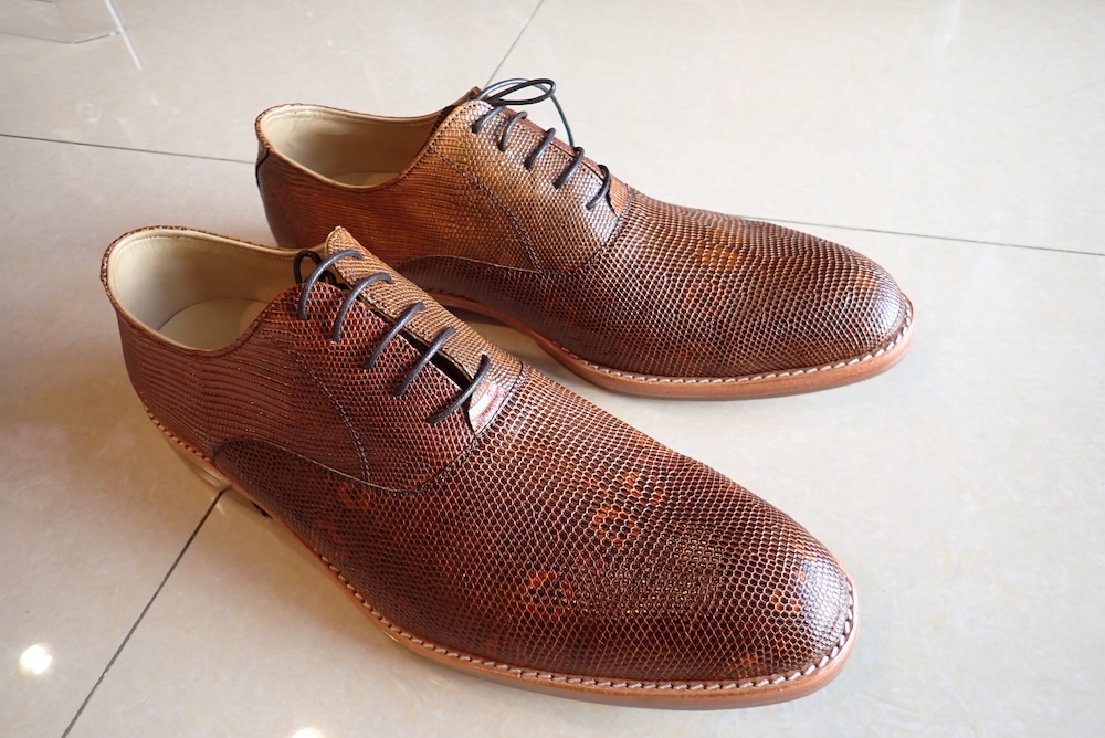  lizard shoes custom made 