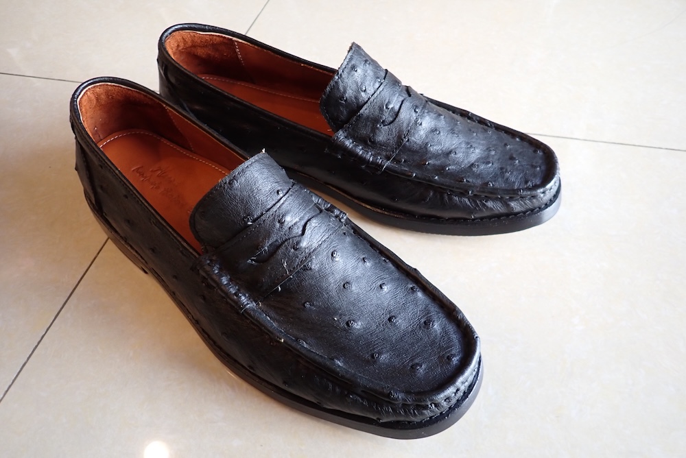  ostrich shoes custom made 