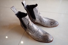  python shoes custom made 
