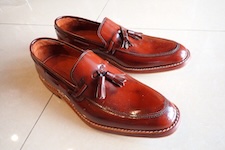  shoes cow custom made 