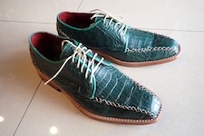  shoes custom made leather lizard 