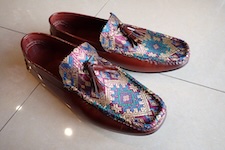  shoes hand made lizard 