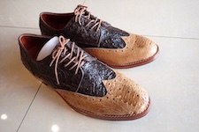  shoes leather cow hand made 