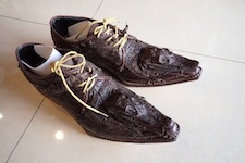  shoes ostrich leather custom 