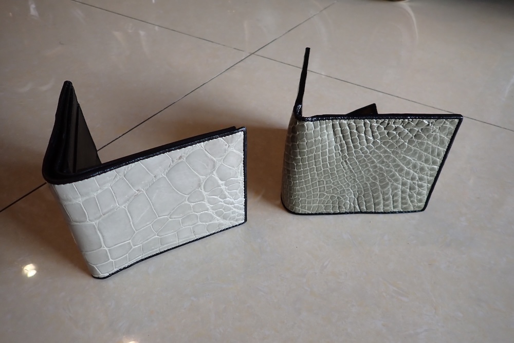  wallets crocodile custom made 