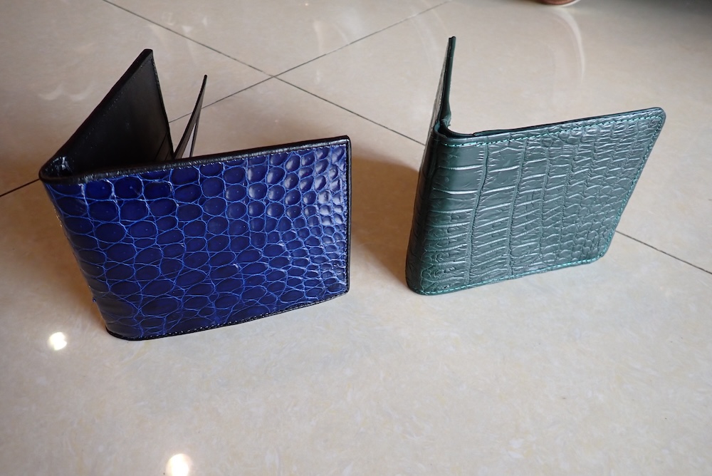  wallets custom made crocodile 