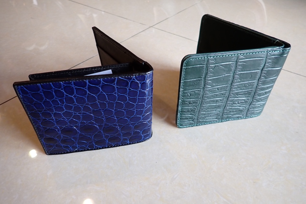  wallets custom made crocodile 